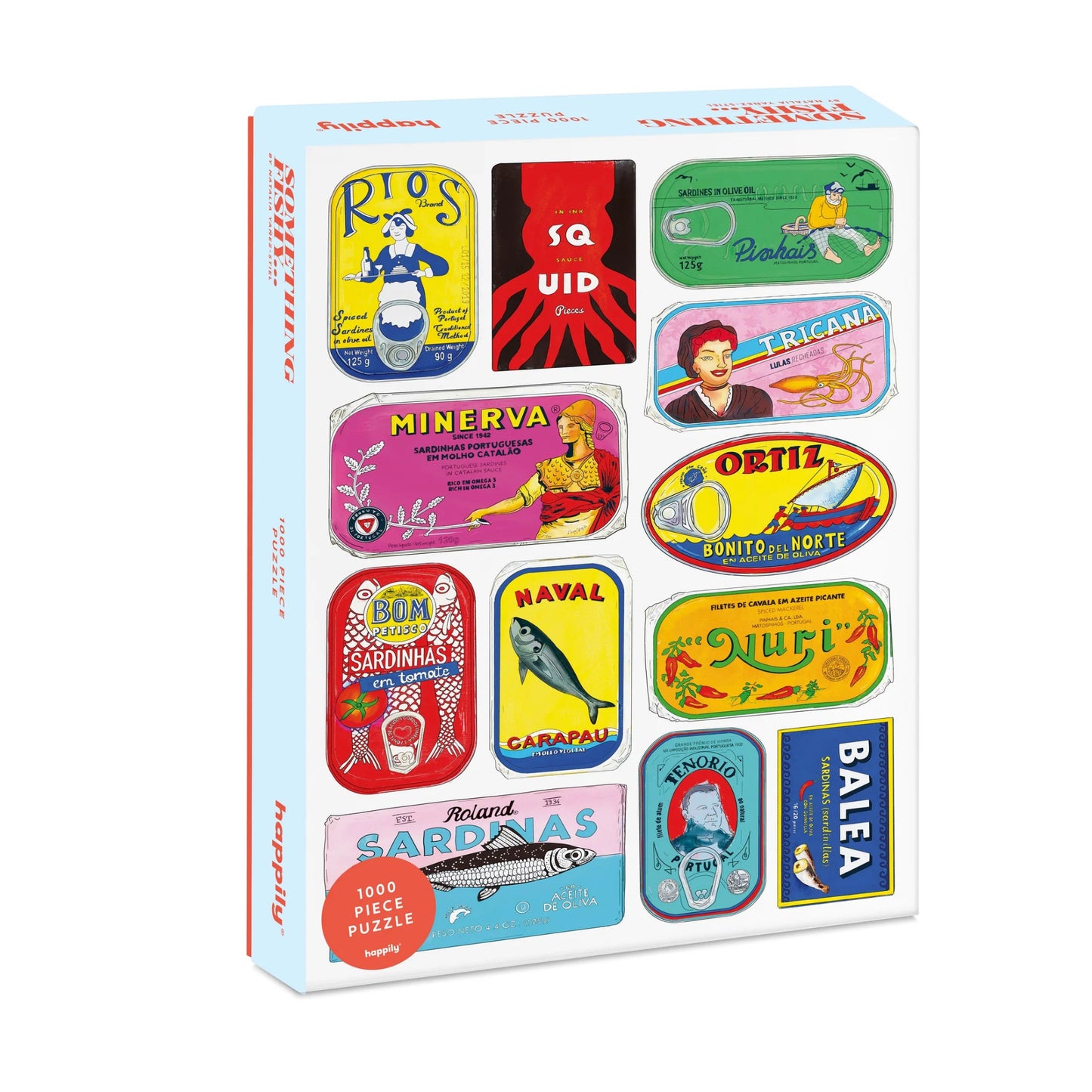 Puzzle - Boites de sardines - Happily