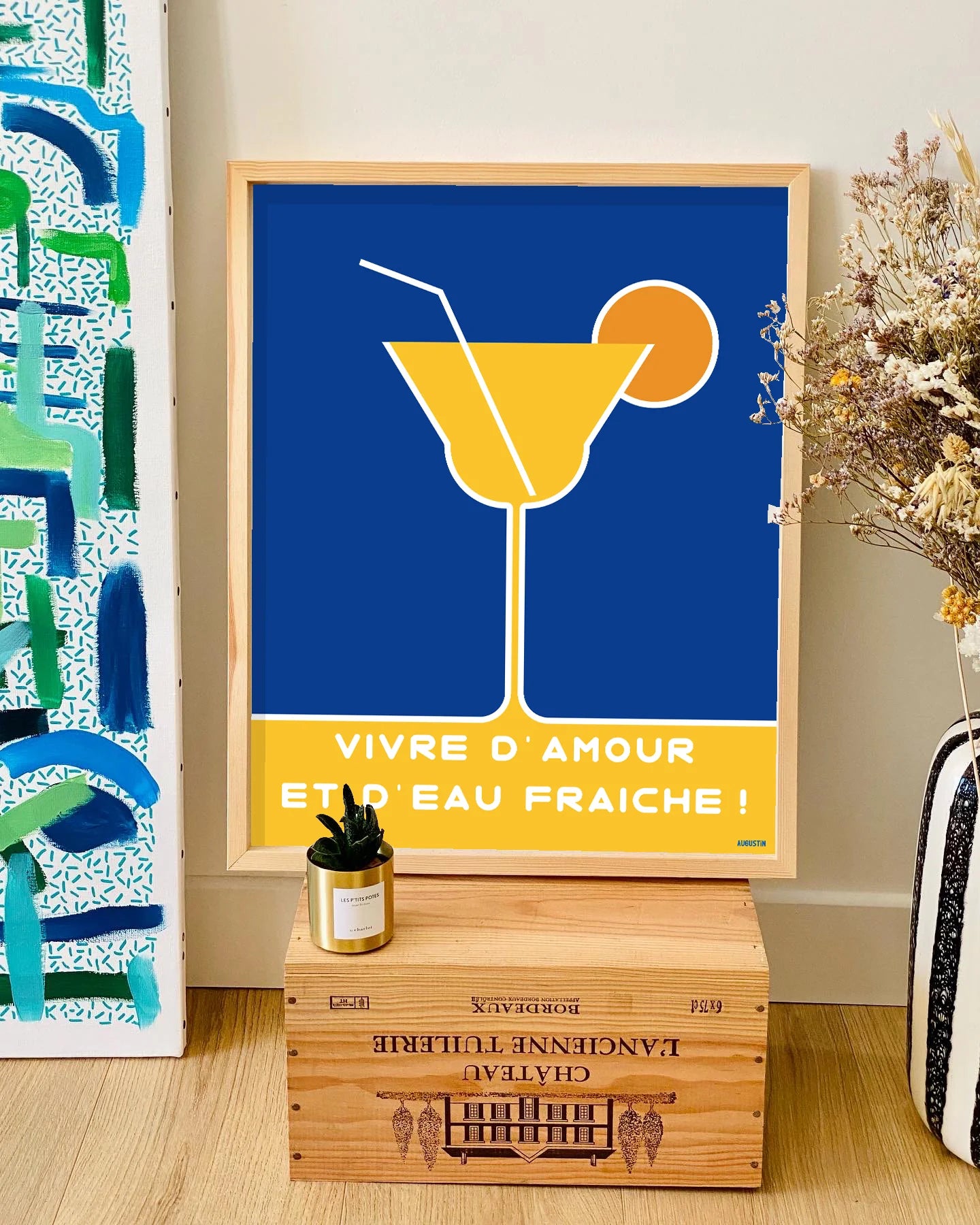 Affiche - S - Vivre d'amour - Augustin