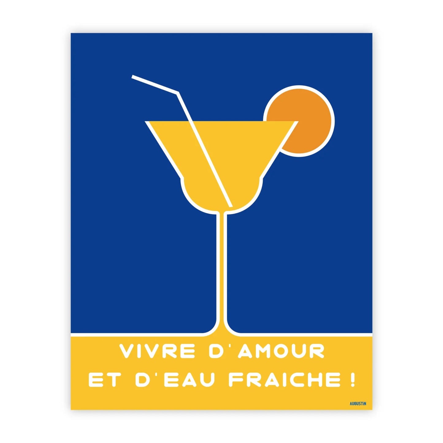 Affiche - S - Vivre d'amour - Augustin