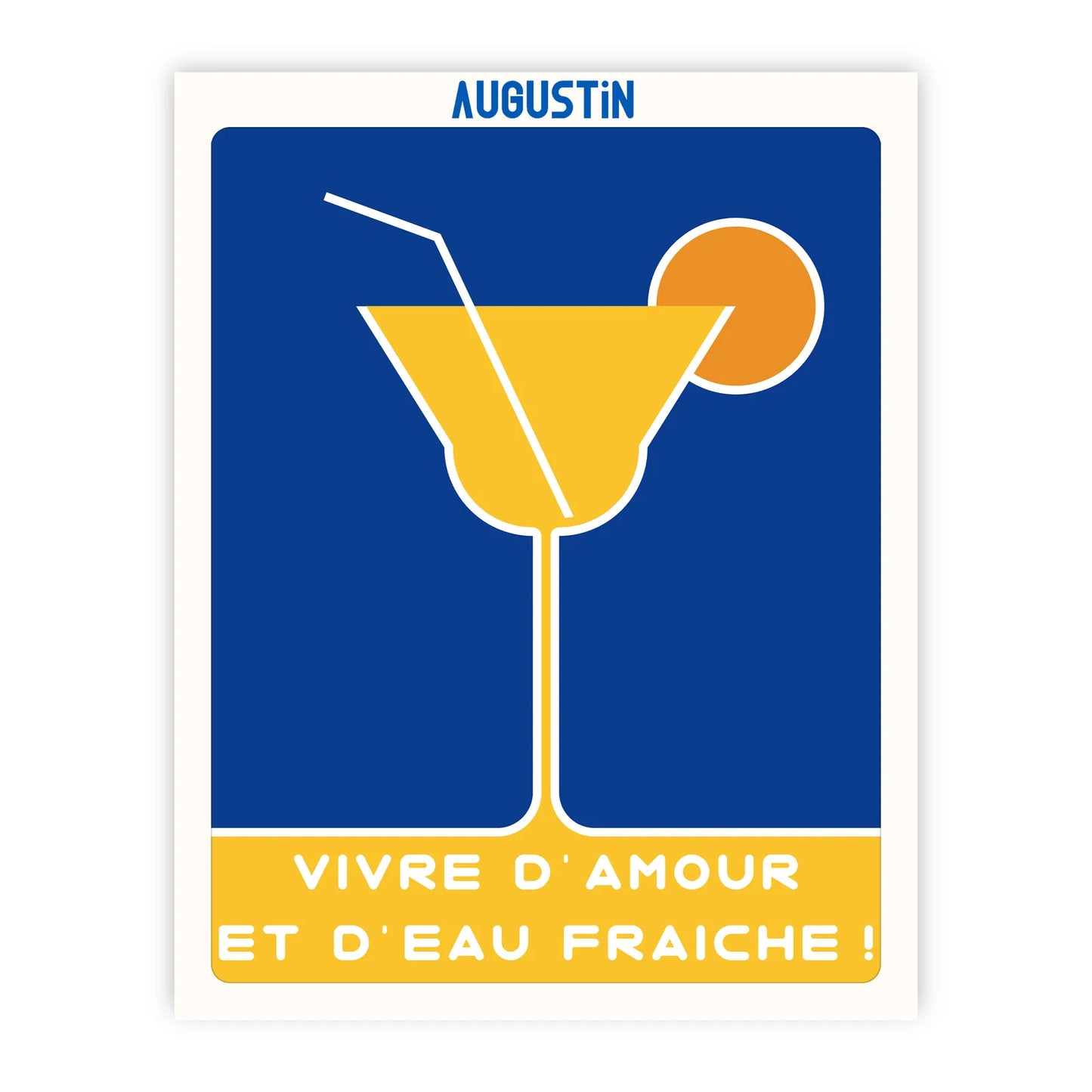 Affiche - S - Vivre d'amour - Augustin