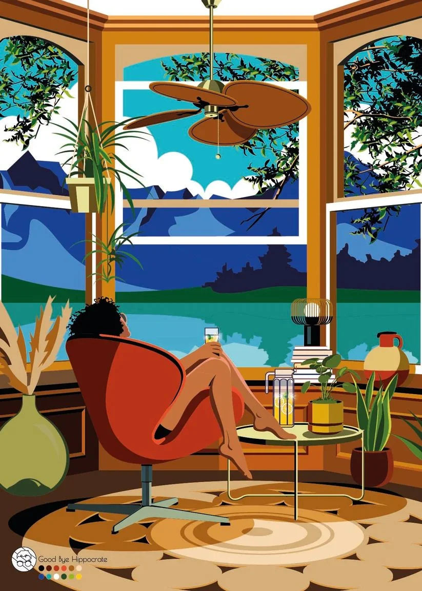 Mini puzzle - Citron pressé - 100 pièces - Marie-Chantal