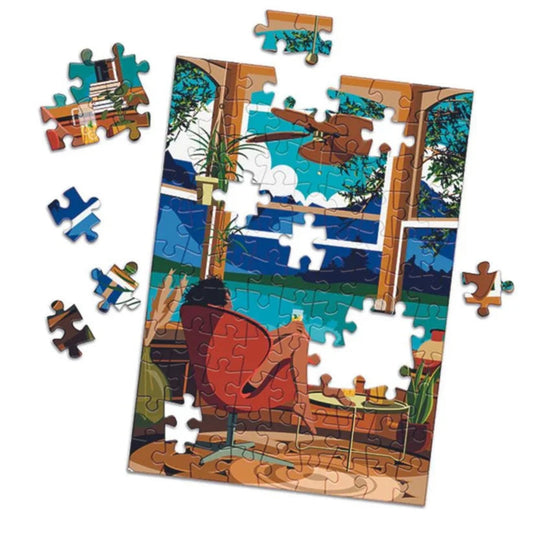 Mini puzzle - Citron pressé - 100 pièces - Marie-Chantal