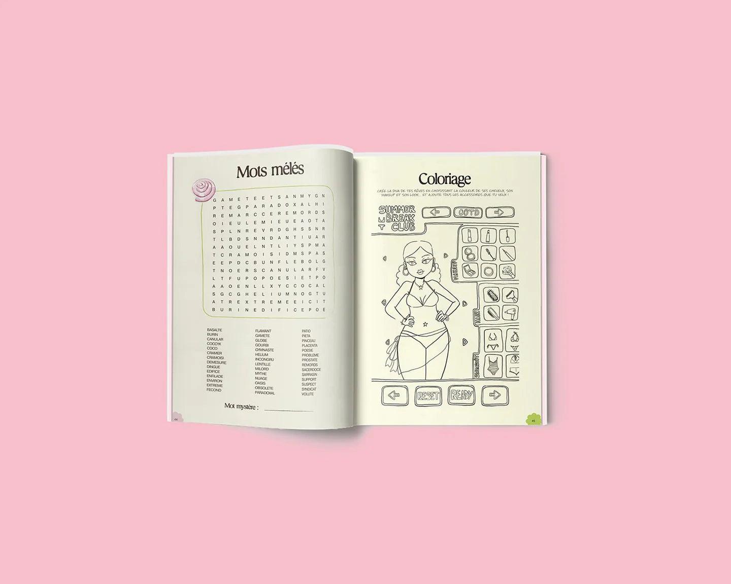 Cahier de vacances - Summer Break Club - No procrastination Club