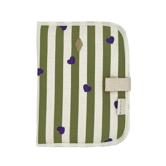 Protège carnet de santé - Edgar - Stripe & Love - Milinane