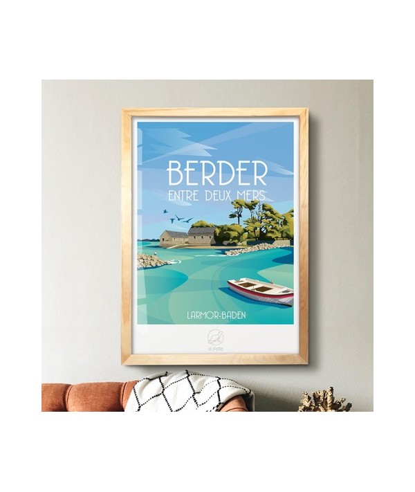 Affiche - Berder - La Loutre