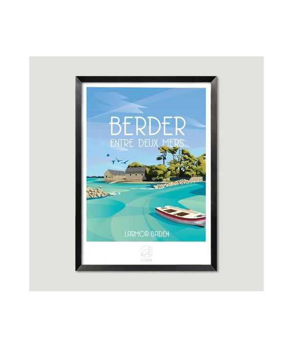 Affiche - Berder - La Loutre
