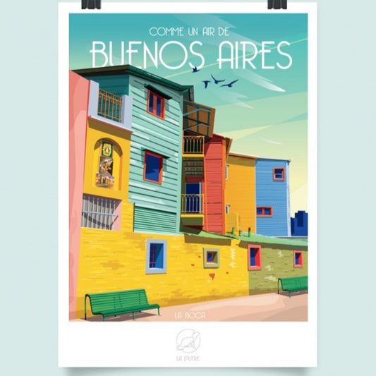 Affiche - Buenos Aires - La Loutre