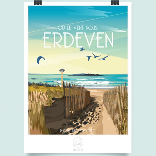 Affiche - Erdeven - La Loutre