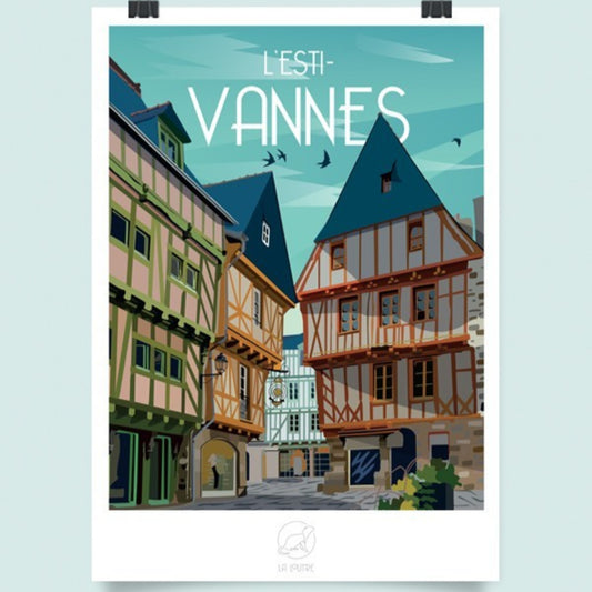 Affiche - L'esti-vannes - La Loutre