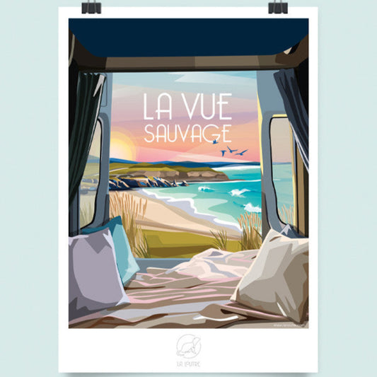 Affiche - Vue sauvage - La Loutre