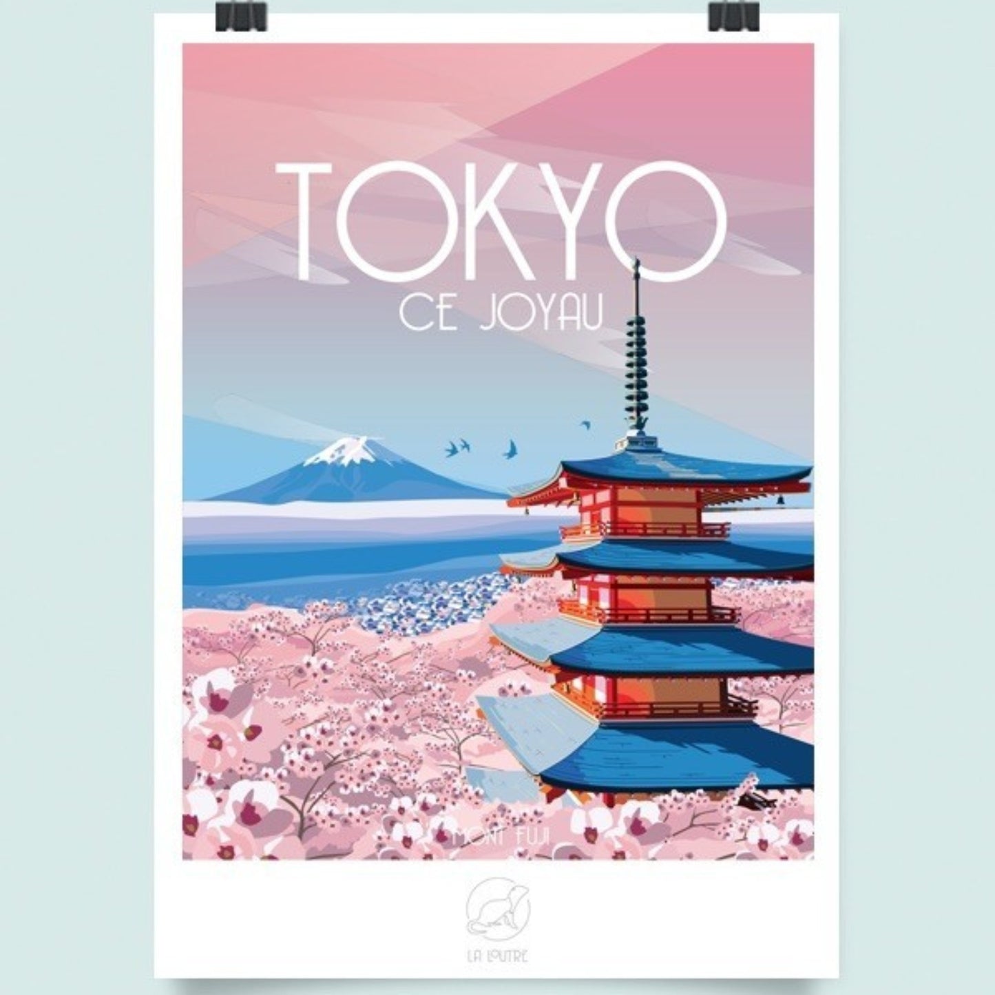 Affiche - Tokyo - La loutre