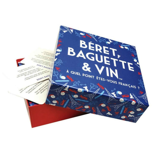 Jeu - Béret, baguette & vin