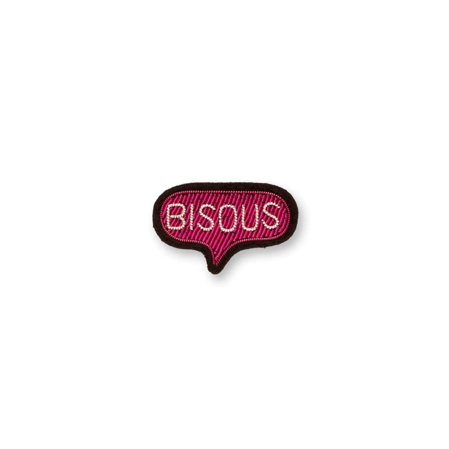 broche - BISOU ROSE - Macon & Lesquoy