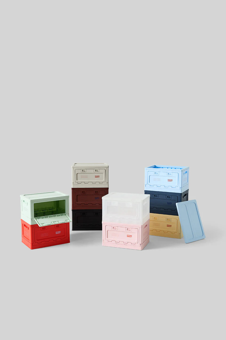 Boîte de rangement - Moyenne - Rose - Studio about