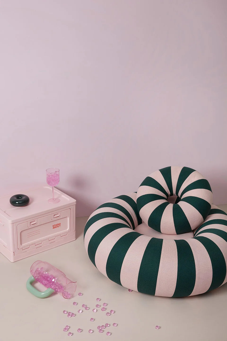 Boîte de rangement - Moyenne - Rose - Studio about