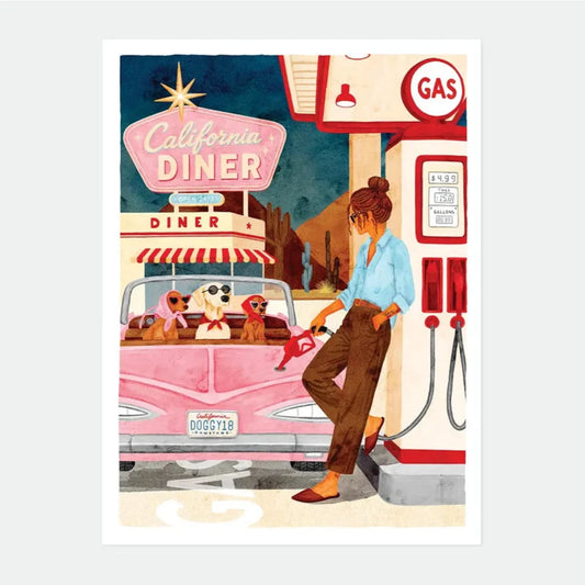 Affiche - S - California Diner - All The Ways To Say – Format S