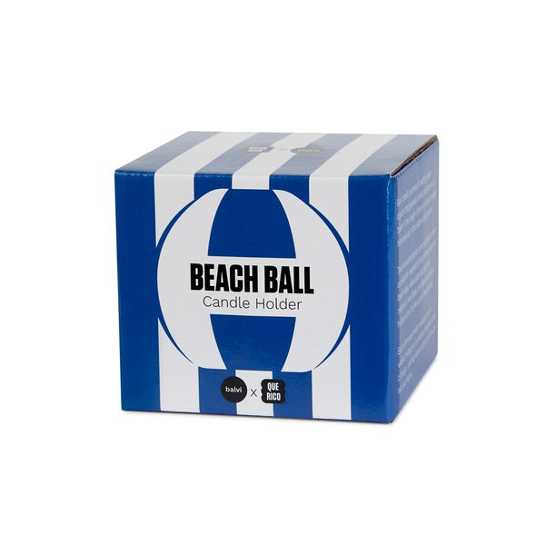 Bougeoir - Beach Ball - bleu - Balvi