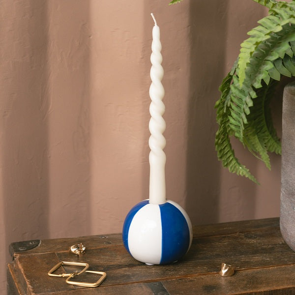 Bougeoir - Beach Ball - bleu - Balvi