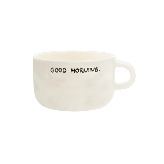 Cappuccino Mug - Good Morning - Anna + Nina