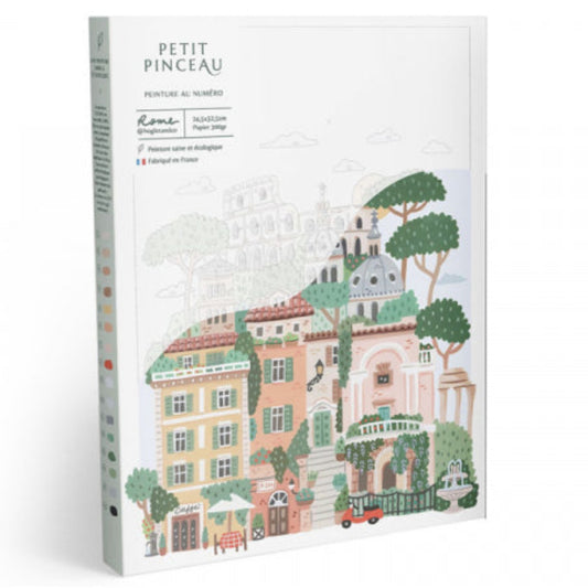 Coffret peinture au numéro - Rome par Hoglet and co - La petite épicerie