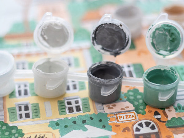 Coffret peinture au numéro - Rome par Hoglet and co - La petite épicerie