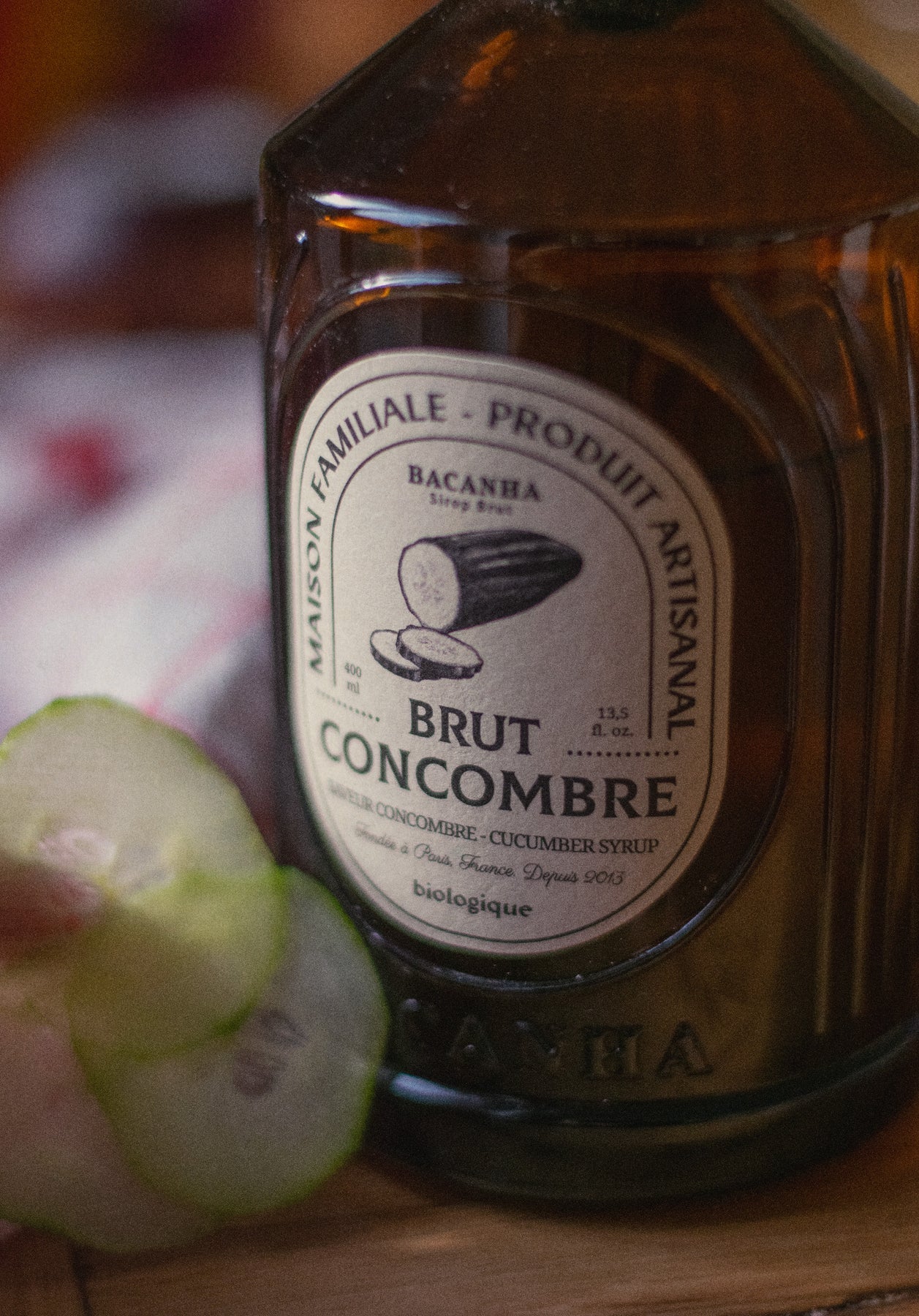 Sirop brut - Concombre - Bacanha