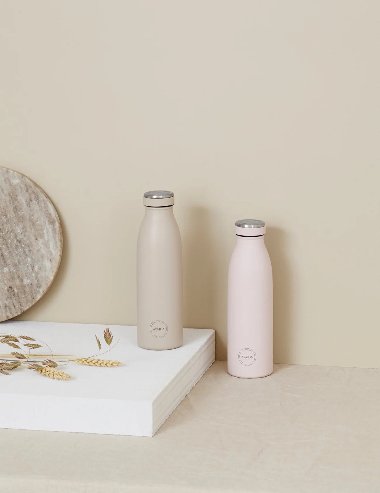 Gourde - Beige crème - 500 ml - AYA&IDA