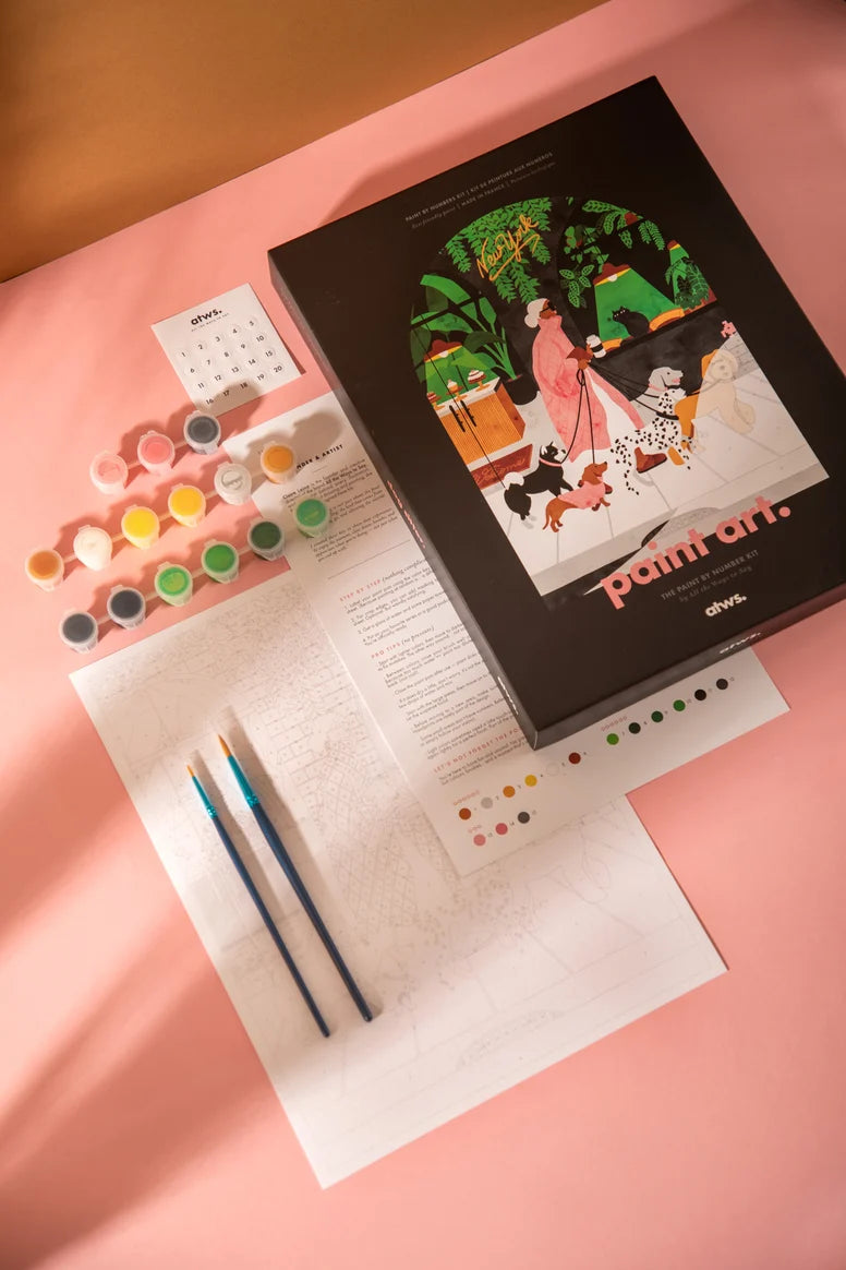 Kit de peinture au numéro - Dogsitter - All The Ways To Say