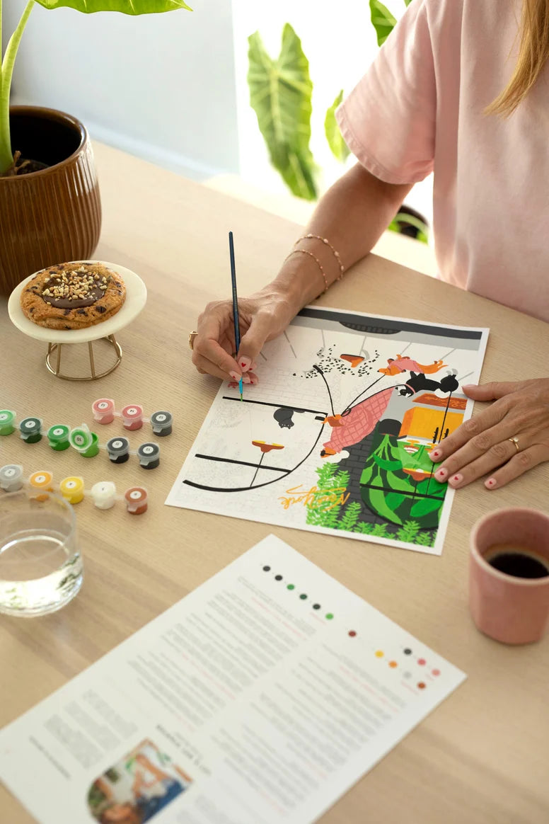 Kit de peinture au numéro - Dogsitter - All The Ways To Say