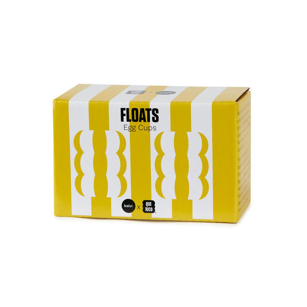 Coquetier - Floats - x2 - Jaune - Balvi
