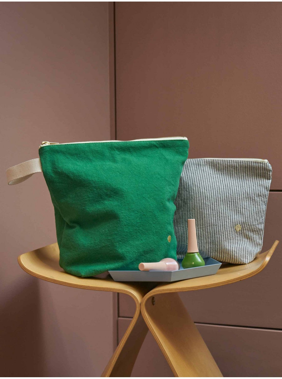 Trousse de toilette GM - Gazon - La cerise sur le gâteau