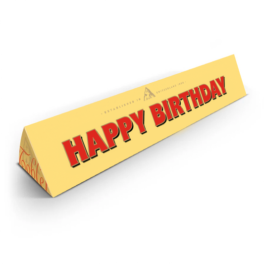 Toblerone - Happy Birthday