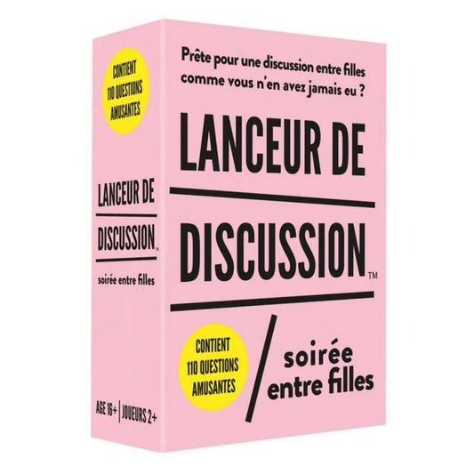 Lanceur de discussion - Soirée entre filles