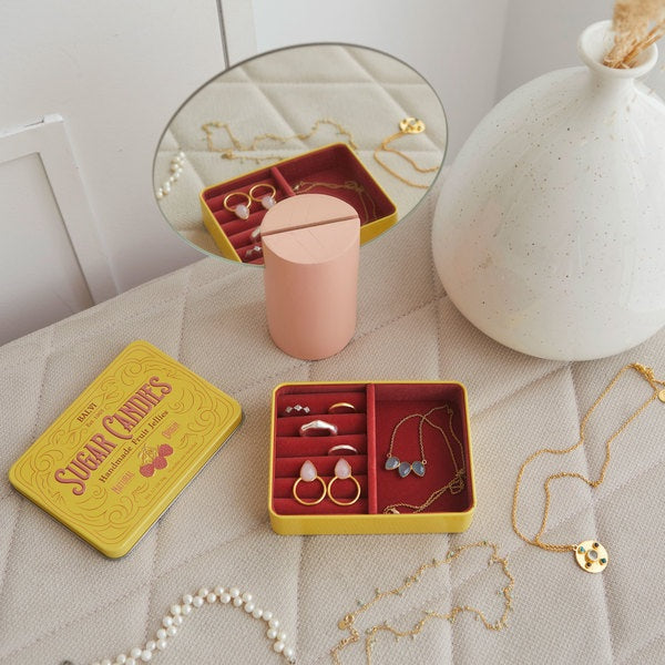Boîte à bijoux - Sugar Candies - jaune - Balvi
