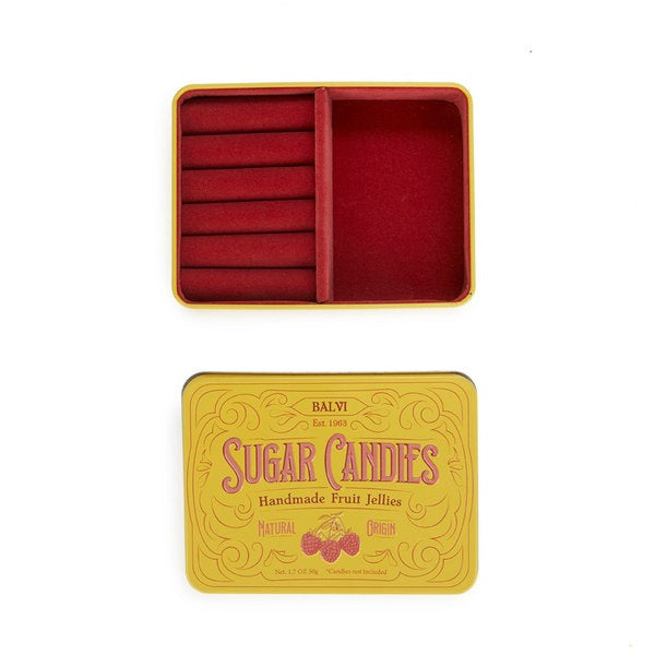 Boîte à bijoux - Sugar Candies - jaune - Balvi