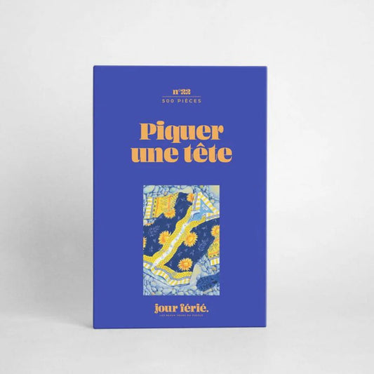 Puzzle - Piquer une tête - 500 pièces - Jour férié