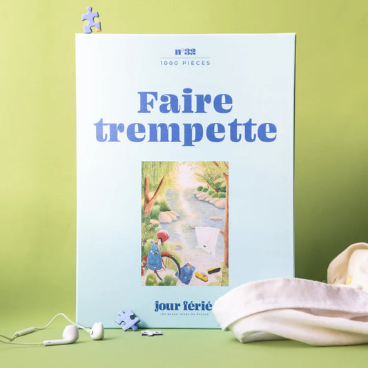 Puzzle - Faire trempette - Jour férié
