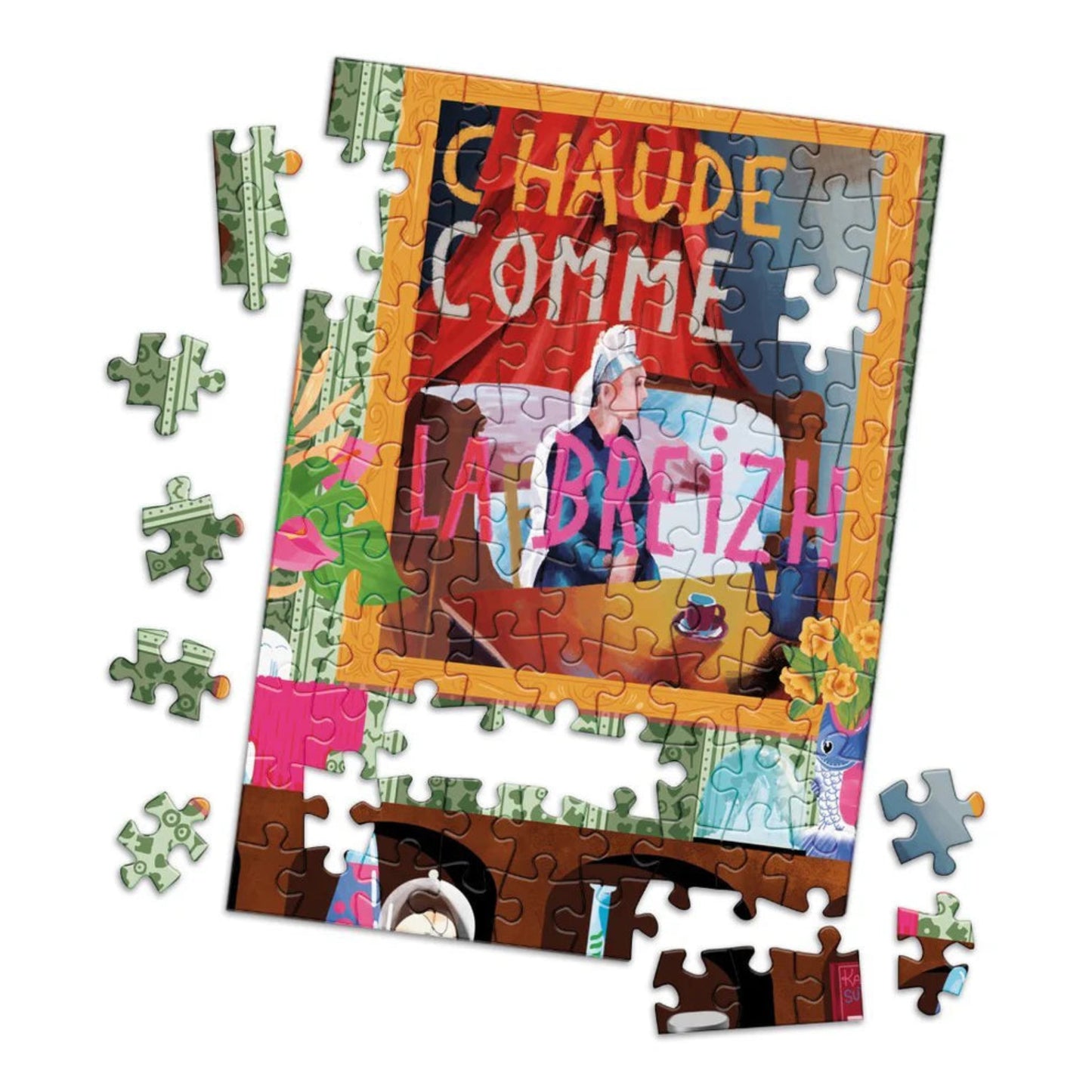 Mini puzzle - Breizh - 100 pièces - Marie-Chantal