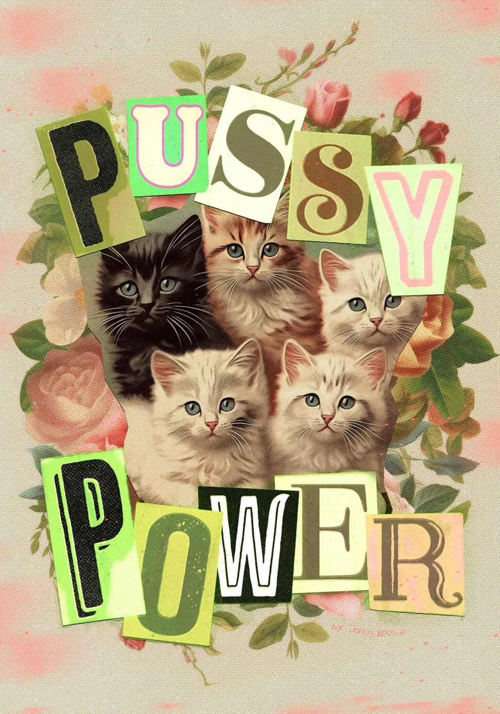 Mini puzzle - Pussy Power - 100 pièces - Marie-Chantal