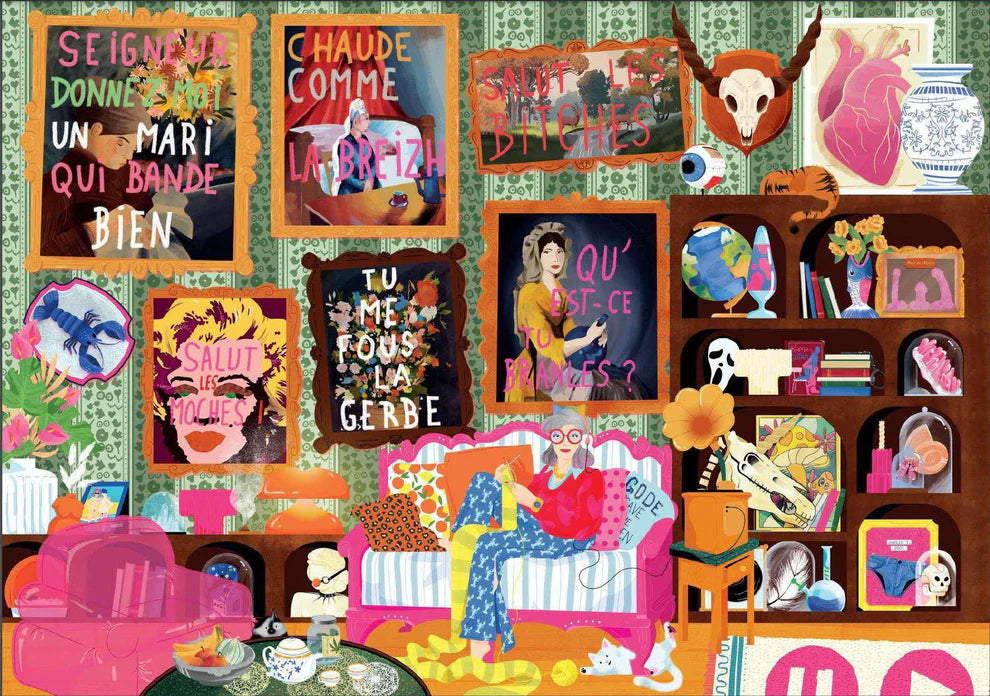 Puzzle - Libre comme l'art - 2000 pièces - Marie-Chantal