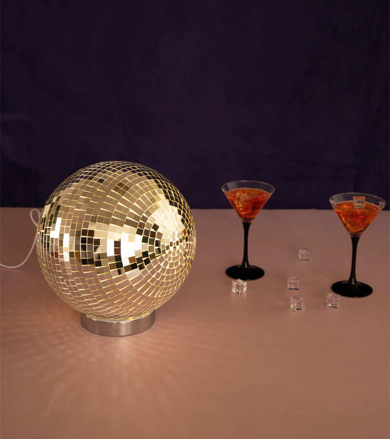 Lampe boule disco - L'expressionist