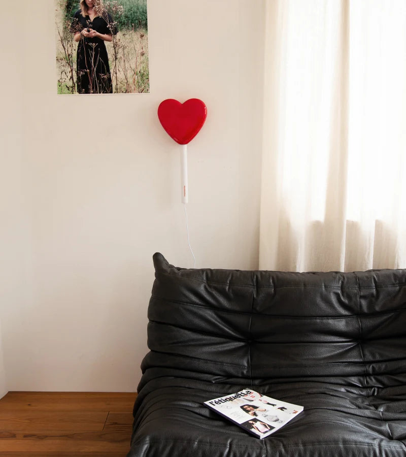 Lampe murale - Sucette coeur - L'expressionist