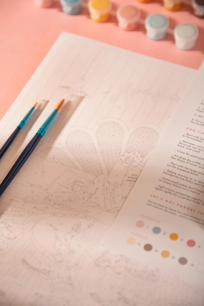 Kit de peinture au numéro - Life without humans - All The Ways To Say