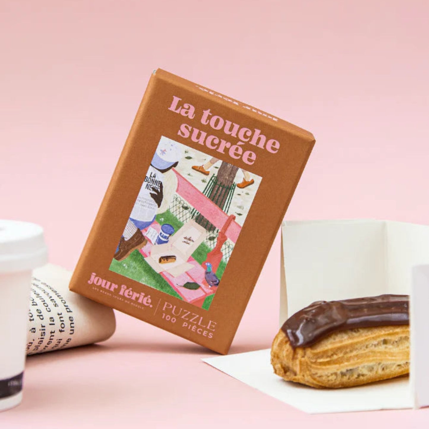 Mini puzzle - La touche sucrée -  100 pièces - Jour férié