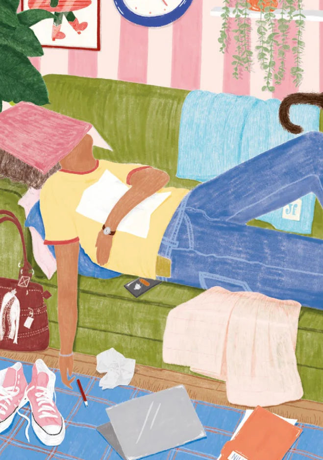 Mini puzzle - La petite sieste - 100 pièces - Jour férié