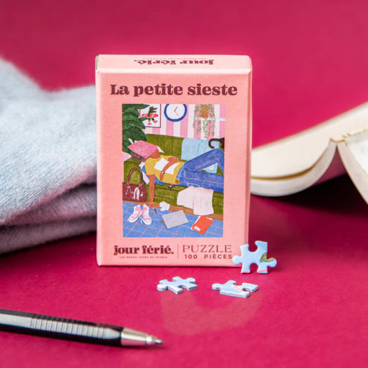 Mini puzzle - La petite sieste - 100 pièces - Jour férié