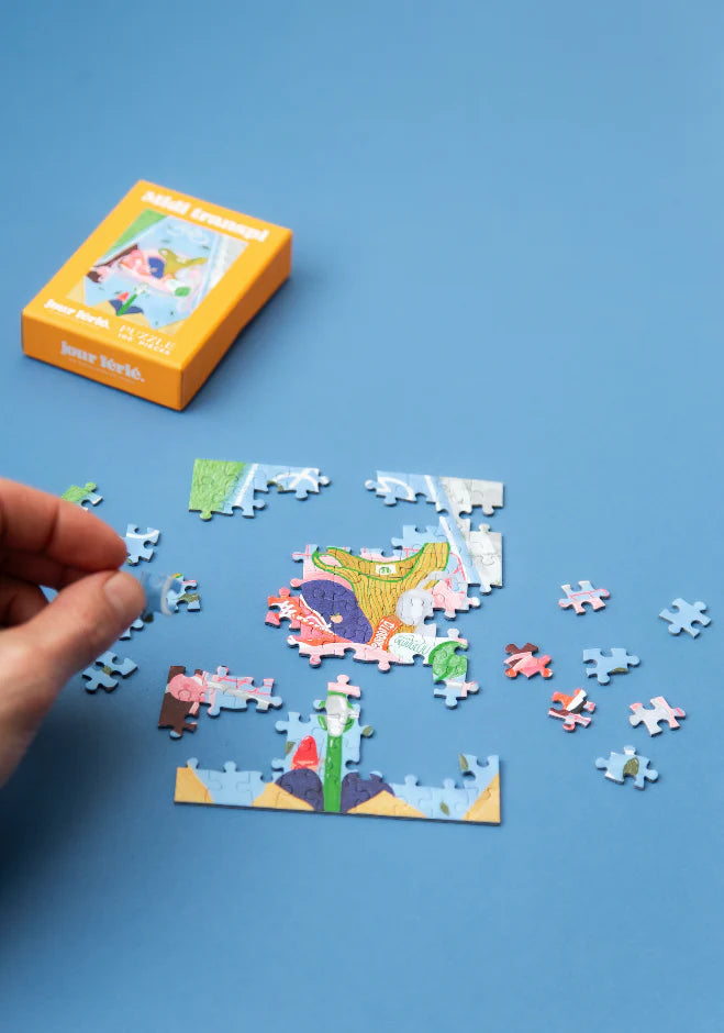 Mini puzzle - Midi transpi -  100 pièces - Jour férié