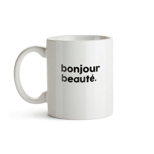 Tasse - Bonjour beauté - Félicie aussi