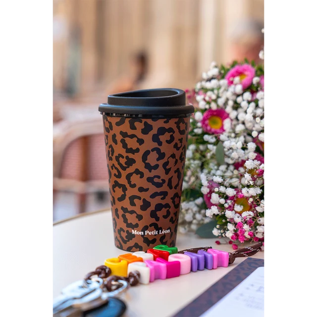 Mug Cup - Léopard Marron Foncé – Mon Petit Léon