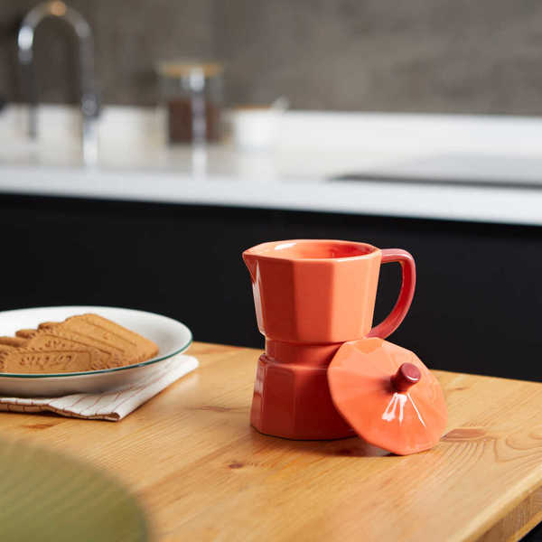 Mug - Moka - Rouge - Balvi